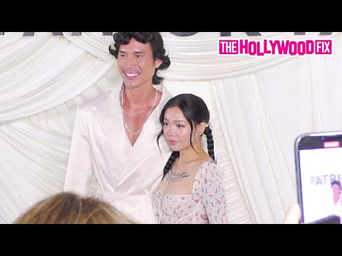 Patrick Ta & Bella Poarch Hit The Red Carpet At His Makeup Launch Party In Hollywood, CA