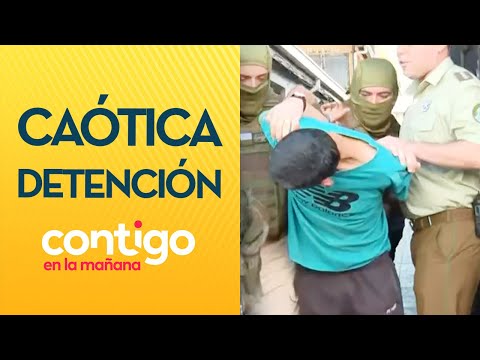¡LO ESTÁN REDUCIENDO!: Sujeto fue detenido en 10 de julio por orden vigente - Contigo en la Mañana