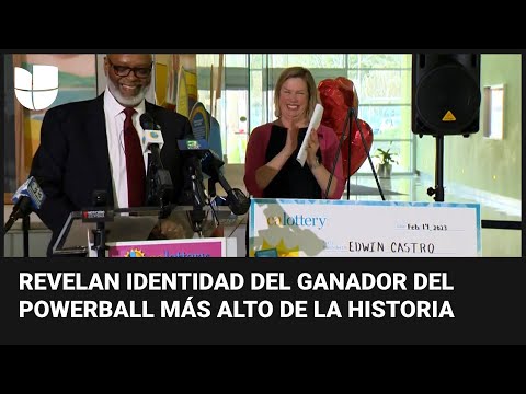 “Estoy sorprendido y extasiado”: conoce al ganador del Powerball más grande la de la historia