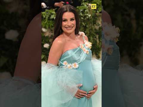 Lea Michele has a very special plus one at the 2024 Met Gala #shorts #metgala #metgala2024