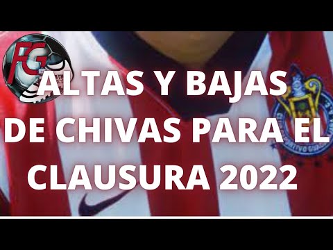 ? ALTAS Y BAJAS DE CHIVAS PREVIO AL CLAUSURA 2022, ESTE ES EL EQUIPO DE CHIVAS PARA ESTA TEMPORADA!