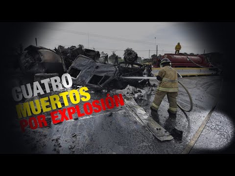 Desastre por explosión de camión cisterna en México