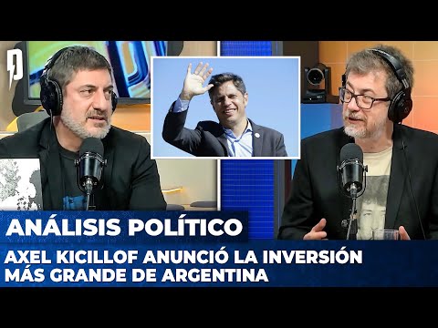 Axel Kicillof anunció la inversión más grande en Argentina