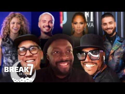 Black Eyed Peas defines Shakira and other Latin artists in one word | El Break de las 7