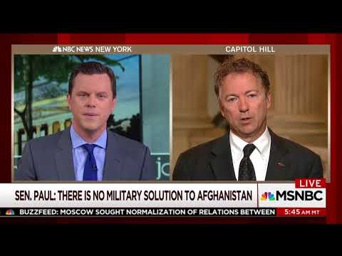 Sen. Rand Paul on AUMF Amendment and Foreign Policy - Sept. 13, 2017