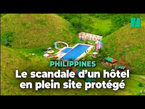Aux Philippines, le scandale d’un hôtel construit sur les « collines chocolat »