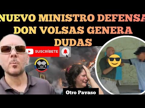 NUEVO MINISTRO DE DEFENSA DON VOLSAS JEAN CARLOS  LOFFREDO GENERA MUCHAS DUDAS NOTICIAS RFE TV