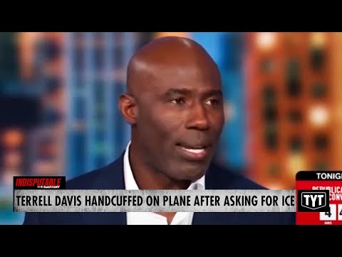 Terrell Davis HANDCUFFED On Plane After Requesting Ice For Son's Drink