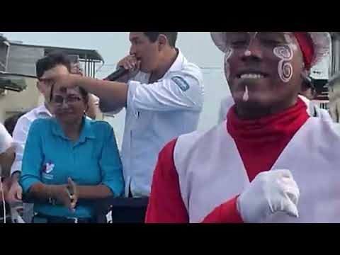 Guayaquil encantado con Luisa González y Andrés Arauz en CARAVANA ¿El regreso de CORREA piden?