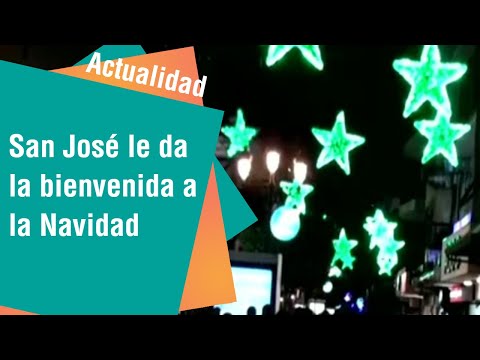San José le da la bienvenida a la Navidad este 1 de diciembre