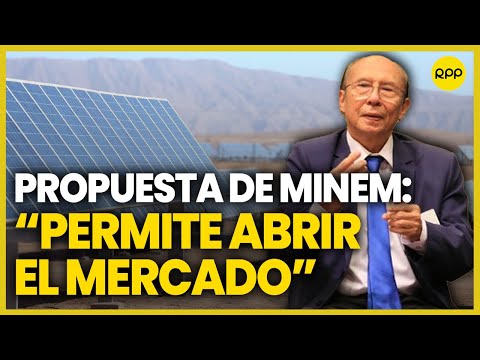 Minem propone impulsar la participación de energías renovables