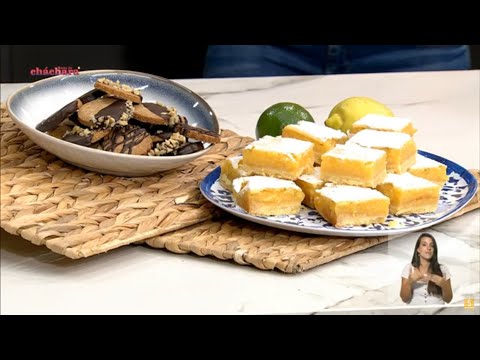 Cuadraditos de limón y galletitas integrales | Basta de Cháchara | 13-04-2023
