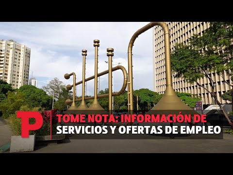 TOME NOTA: Información de servicios y ofertas de empleo I27.11.2023I TP Noticias