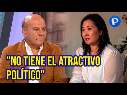César Campos sobre Keiko Fujimori: “No tiene el atractivo político que cree tener”