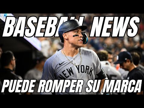 AARON JUDGE A RITMO DE ROMPER SU MARCA DE HOME RUNS/ GERRIT COLE 150 VICTORIAS