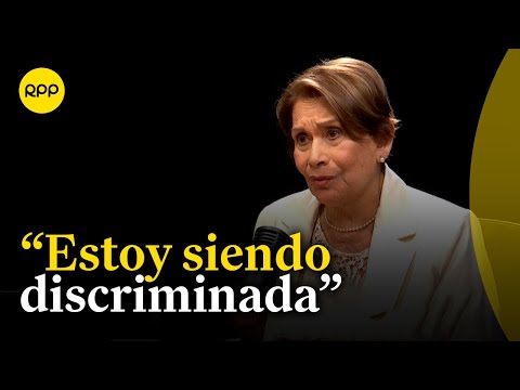 Inés Tello indicó que ha dado a conocer su caso de discriminación a organismos internacionales