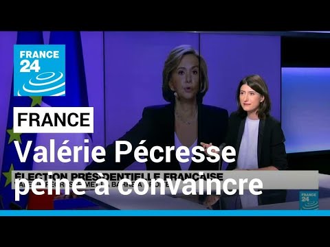 France : virage à droite dans la campagne de Valérie Pécresse, qui peine à convaincre