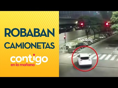LLEGARON COMO TURISTAS: Cae banda de chilenos que robó autos en Argentina - Contigo en la Mañana
