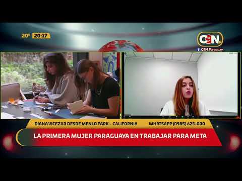 La primera mujer paraguaya en trabajar para Meta