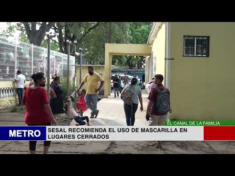SESAL RECOMIENDA EL USO DE MASCARILLA EN LUGARES CERRADOS