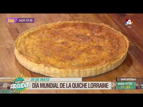 Vamo Arriba - Quiche Lorraine: Un clásico de la cocina francesa