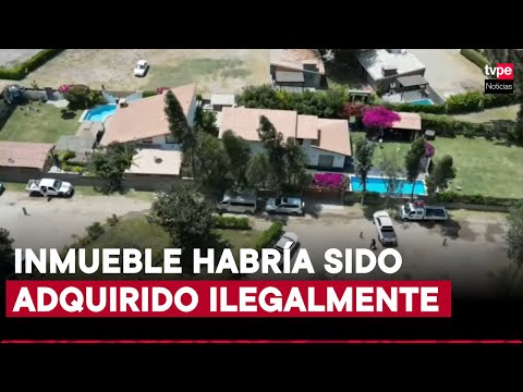 Fiscalía y PNP allanan casa de campo de exalcalde de Comas