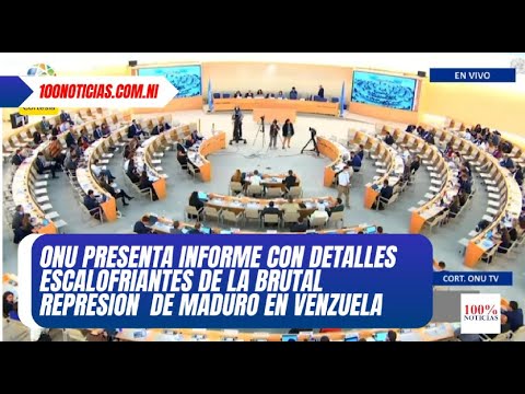 ONU presenta informe con detalles escalofriantes de la brutal represión de Maduro en Venezuela