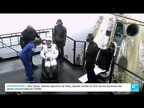 La histórica misión Crew-2, a bordo de la cápsula de SpaceX Crew Dragon