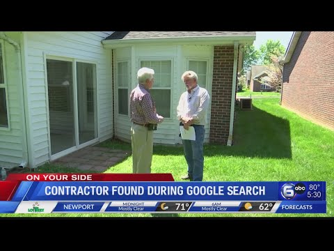 Contractor found during Google search