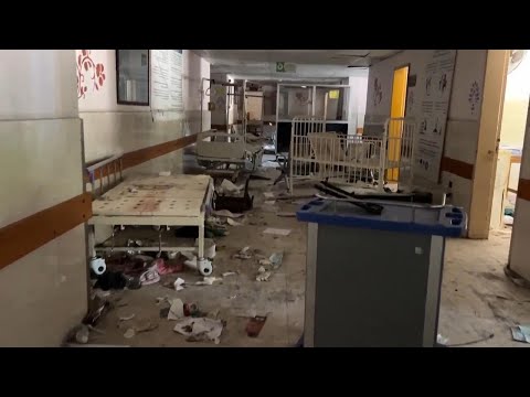 Footage shows damage in Nasser hospital in Khan Younis after Israel pulls out some troops from area