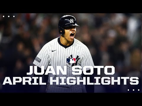 Juan Soto ELECTRIFIES in first month on Yankees! (April Highlights)