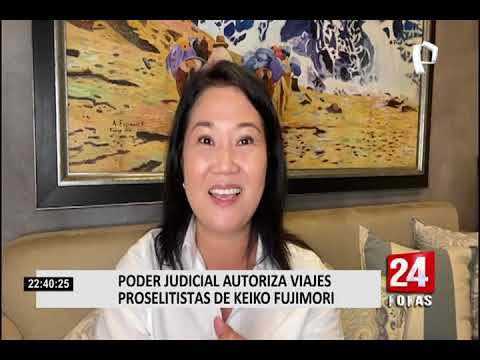 Elecciones 2021: Poder Judicial autorizó a Keiko Fujimori viajar al interior del país