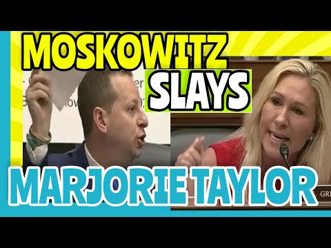 Jared Moskowitz Destroys Marjorie Taylor Greene to her face BREAKING NEWS