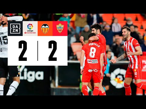 Valencia CF vs UD Almería (2-2) | Resumen y goles | Highlights LaLiga Santander