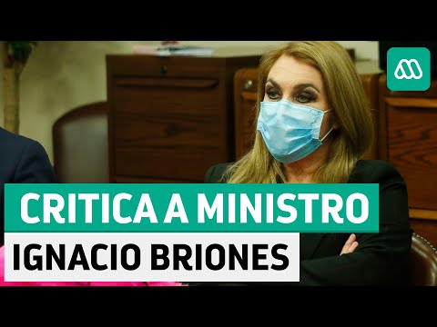 Pamela Jiles critica a Ministro Ignacio Briones: Me tiene podrida