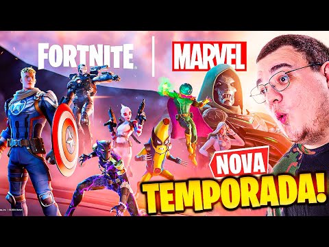 AO VIVO NOVA TEMPORADA DA MARVEL CONFIRMED LIVE FORTNITE