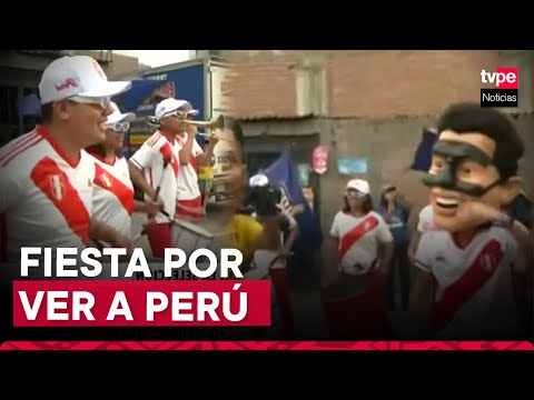 Perú vs. Nicaragua: hinchas arman la fiesta en los exteriores de Matute