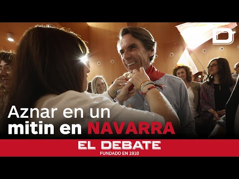 Aznar, contundente: las elecciones «marcarán el camino» para el «cambio político en España»