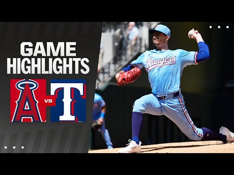 Angels vs. Rangers Game Highlights (9/8/24) | MLB Highlights