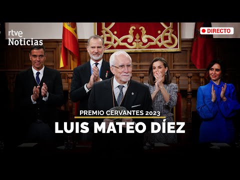PREMIO CERVANTES-LUIS MATEO DÍEZ: Nada me interesa menos que yo mismo (DISCURSO COMPLETO) | RTVE