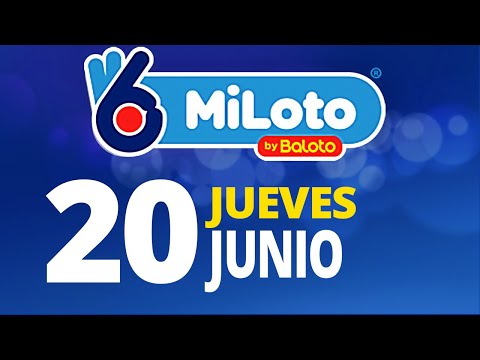 Resultado del MiLoto del Jueves 20 de Junio de 2024  Ganador