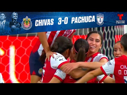 Chivas Femenil vs Pachuca 3-0 | Telemundo Deportes
