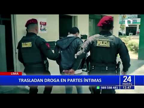 Lima norte: capturan a jóvenes que escondía droga hasta en sus partes íntimas (2/2)