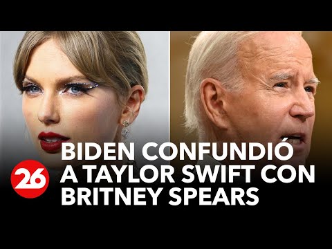 Estados Unidos | Biden confundió a Taylor Swift con Britney Spears