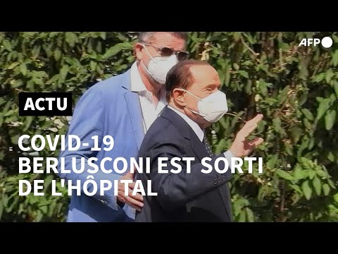 Virus: Berlusconi sort de l'hôpital | AFP