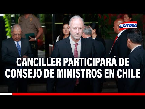 Canciller participará del Consejo de Ministros de la Alianza del Pacífico en Chile