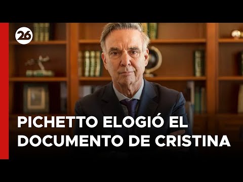 ARGENTINA | Miguel Pichetto elogió el documento que escribió Cristina Kirchner