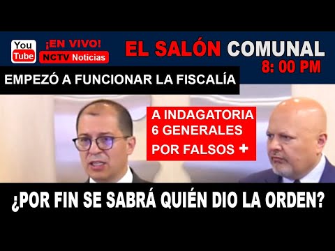 AL FIN COMENZÓ A FUNCIONAR BARBOSA / FISCAL DE LA CPI LO TIENE NERV10SO