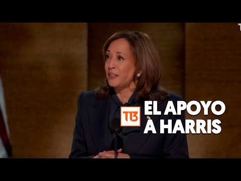 De Stevie Wonder a Bill Clinton: las celebridades respaldan a Kamala Harris