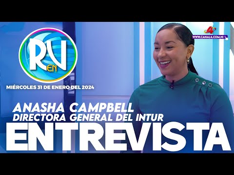 Anasha Campbell del INTUR en la Revista En Vivo – 31 de enero del 2023